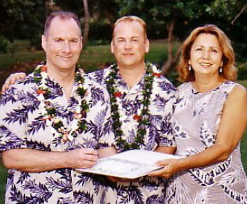 Maui Private Garden Commitment Ceremony ― Perfect Gay Honeymoons | Award Winning UK Gay Honeymoon Specialists
